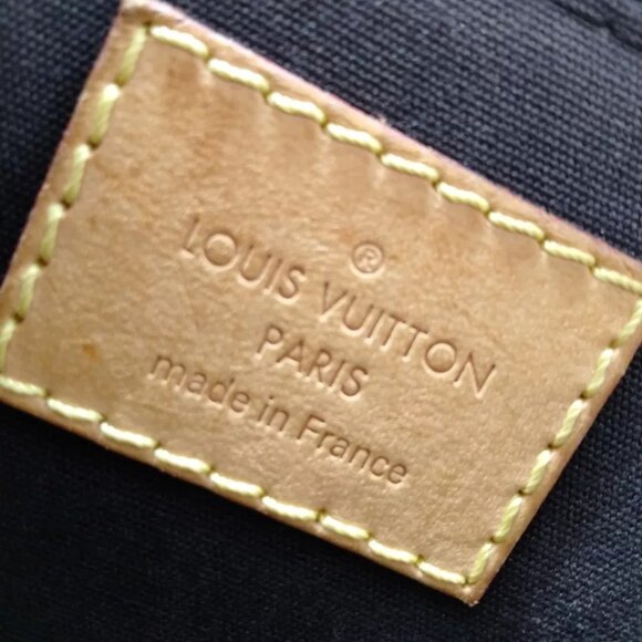 (R724) Louis Vuitton Hand Bag Alma BB Yellow Vernis - Picture 12 of 13